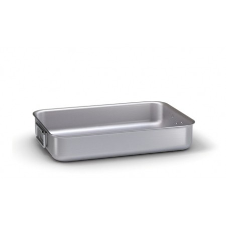 Rostiera alta 30x22 con 2 maniglie snodabili Ballarini