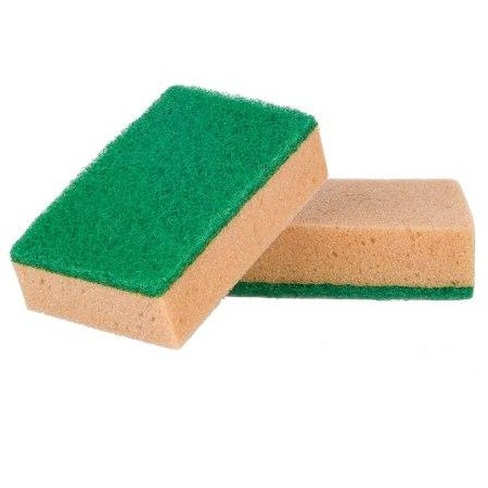 10 Spugne brown 13.5x9.4x3.5