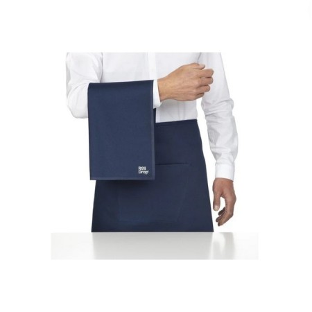 10 Tovaglioli speciali per sala in cotone Blu Roll drap