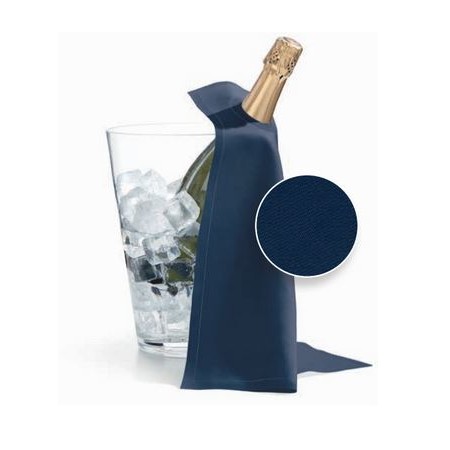 12 Tovaglioli per secchiello ghiaccio 100% cotone Blu Roll drap