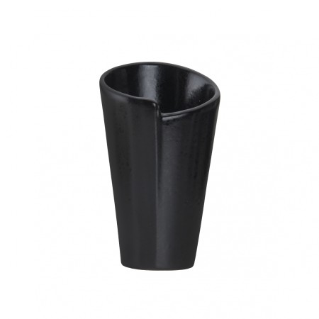 2 Coni per fritti in ceramica cm10x15 neri Streat n.stw