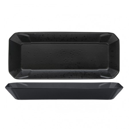 2 vassoi barchetta cm 30x13 neri Streat n.stw