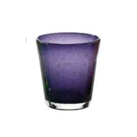 6 Bicchieri bollicine viola cl 30