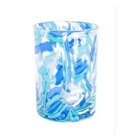 6 bicchieri mykonos blu