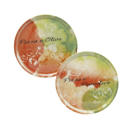 Offerta di 6 piatti pizza cm 33 Saturnia