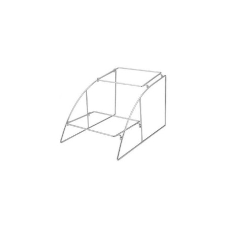 Alzata inox 2 piani per gn 1/1 h.32