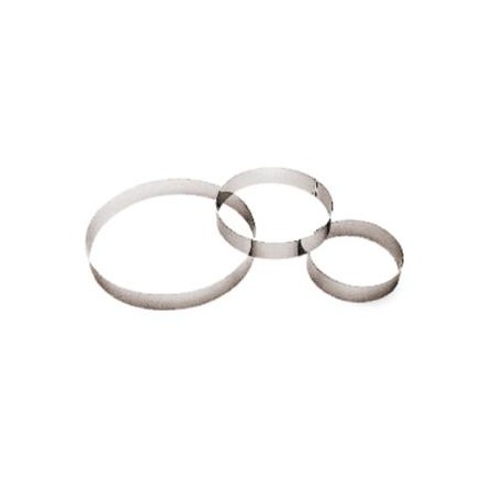 Anello per torte cm.22 inox Paderno