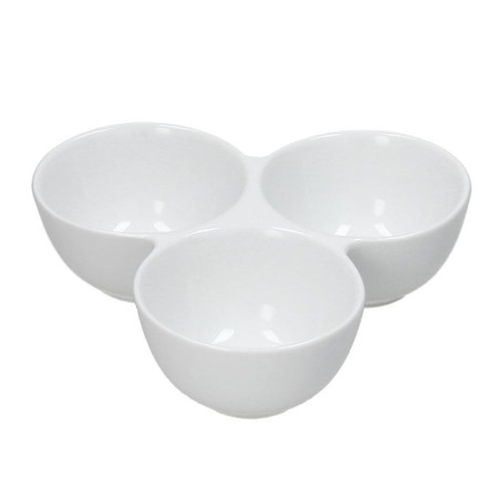 Antipastiera 3 scomp. cm 25 Bianca Tognana Porcellane