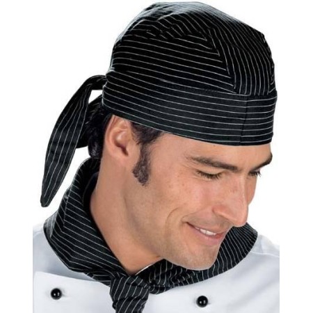 Bandana Vienna nera Taglia unica Isacco