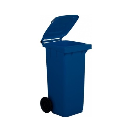 Bidone raccolta diff.blu+pedale+anello+aste