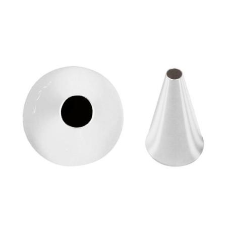 Bocchetta inox foro tondo mm 20