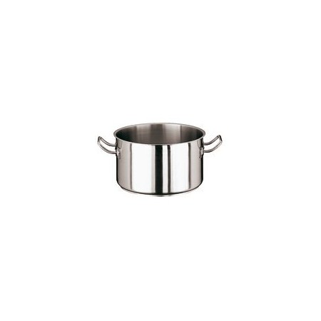 Casseruola alta 2 maniglie cm.50 inox serie 2000