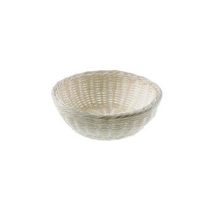 Cestino pane Vogue bianco cm 20