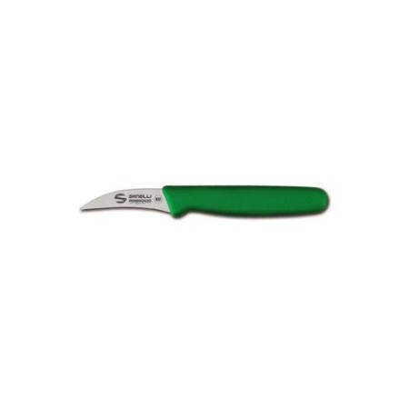 Coltello per verdura curvo cm 7  -supra verde