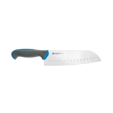 Coltello Santoku 18cm Blu Sanelli Ambrogio