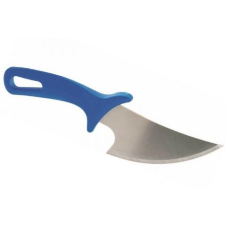 Coltello tagliapizza lama inox manico costampato