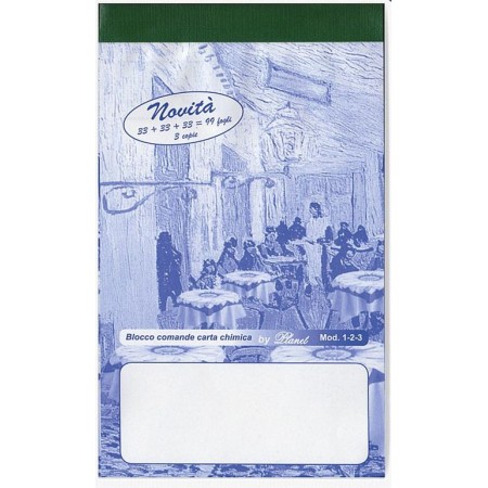 Comande triplice copia mis.unica 10 blocchi