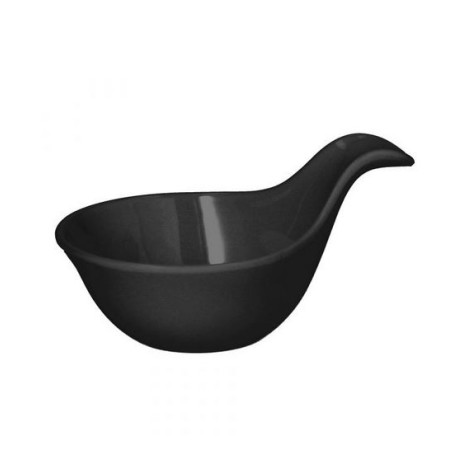 Cucchiaio finger gr. cm 13 NeroMelamina Nero Tognana
