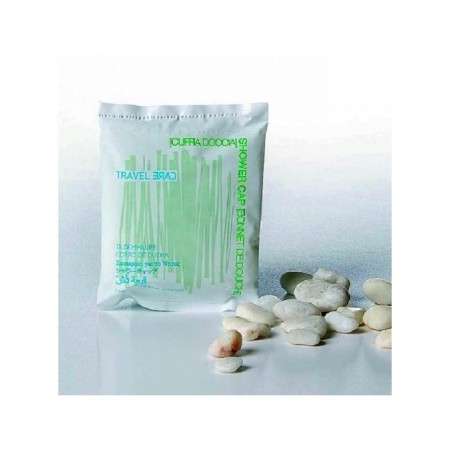 Cuffia doccia in sacchetto piccolo Travel care 100 pz