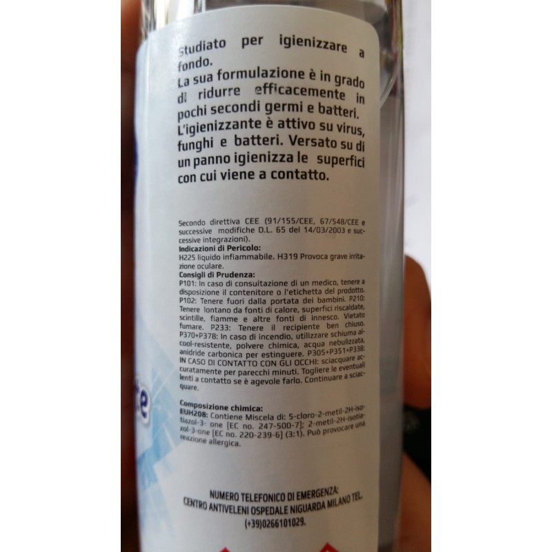 Gel igienizzante 100ml Oneday - 144pz