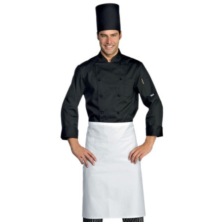 Giacca cuoco extralight nera tg.XXL Isacco