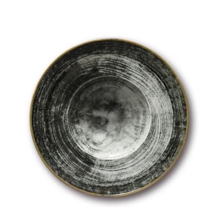 Piatto per pasta 27 cm nero K-Bowl – Saturnia