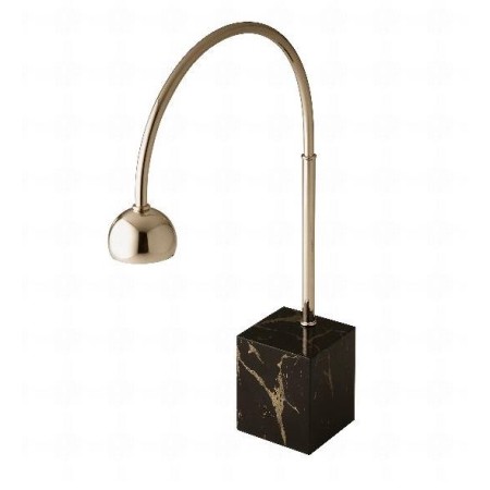 Lampada Leonardo rosa +marmo nero