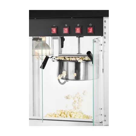 Macchina per popcorn nera