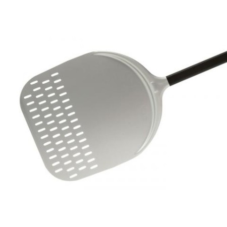 Pala per pizza rett. 33x33 forata 150cm Gimetal