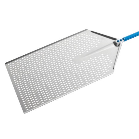 Pala pizza a metro forata 30x60 manico 120 cm Gimetal