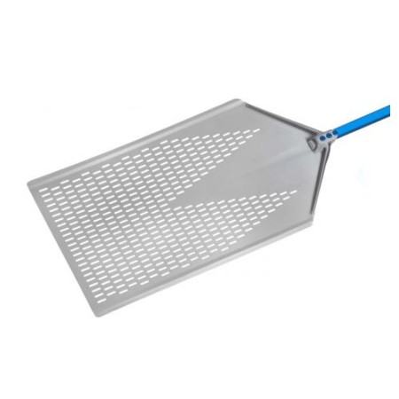 Pala pizza a metro in alluminio anodizzato forata 40x60 cm Gimetal