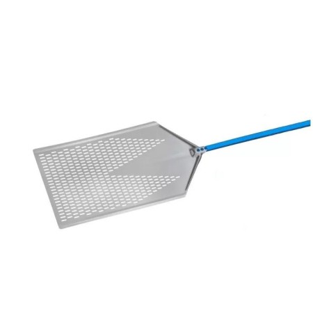 Pala pizza a metro perforata 40x80 cm manico 120 cm Gimetal