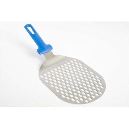 Paletta ovale inox17,5x21 cm forata Gimetal