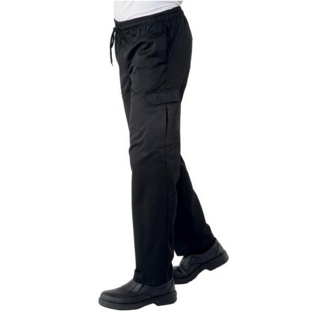 Pantachef nero tg.XL Isacco