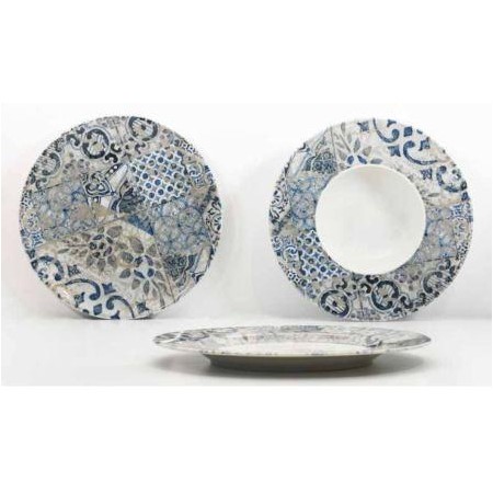 Piatto fondo cm.23 Ischia- Cordoba- Saturnia