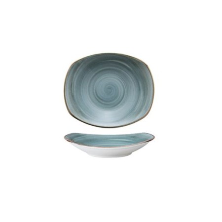 Piatto fondo rettangolare 27 cm Gotas