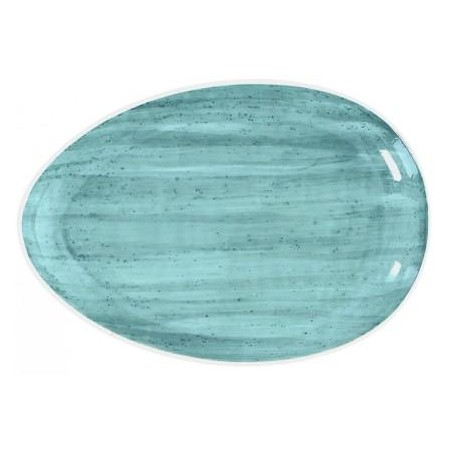 Piatto ovale piano CM 26 B-Rush Blu