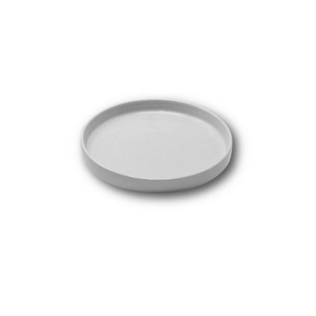 Piatto piano bianco puntinato cm 28 Oslo Saturnia Linea Nail