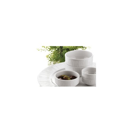 Piatto piano cm 27 bianco - emotion