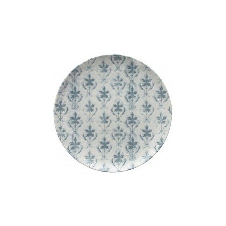 Piatto piano cm.26 maiolica grigio - Linea Seaside Tognana