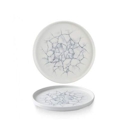 Piatto piano imp. cm.26 Kintsugi Pearl Churchill