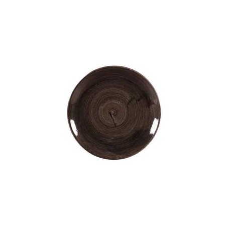 Piatto piano puntinato nero cm 28.8 - Churchill Sonecast