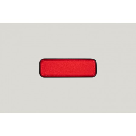 Piatto piano rettangolare 24 cm Fractal