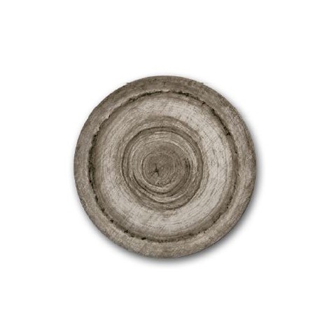 Piatto pizza cm.31 tree cenere -Saturnia