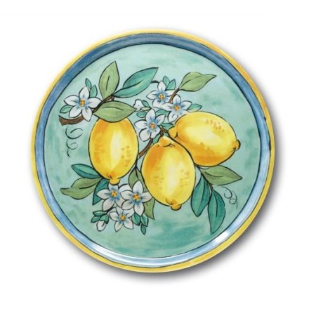 Piatto pizza Napoli cm 31 Lemon Saturnia