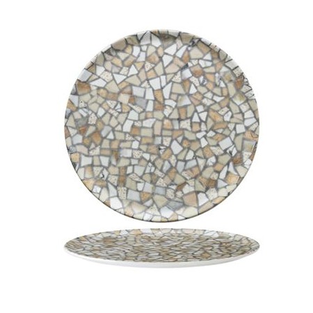 Piatto pizza Riga Trencadis cm.33