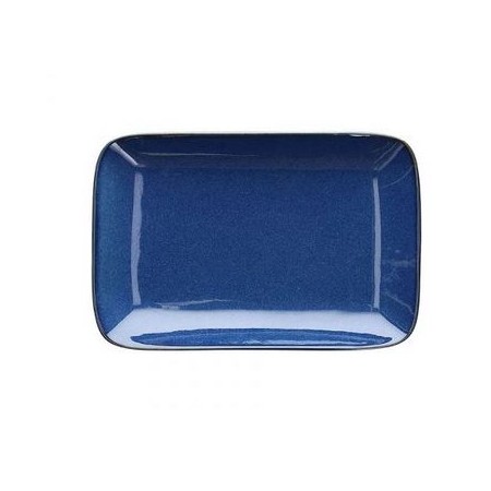 Piatto Rettangolare fondo coupe cm27,5x18,5 Blu Tognana