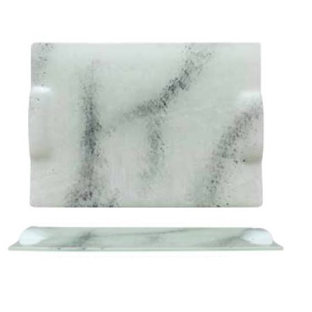 Piatto rettangolare in vetro cm.35x25