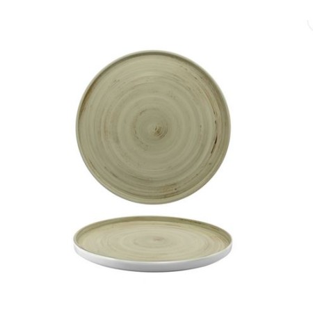 Piatto tondo con bordo noisette 28,5 Justcolor