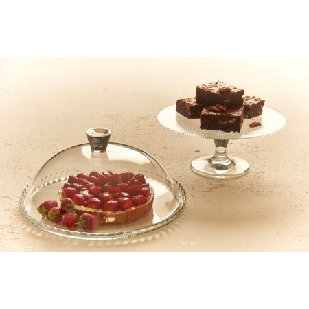 Piatto torta con campana cm.32